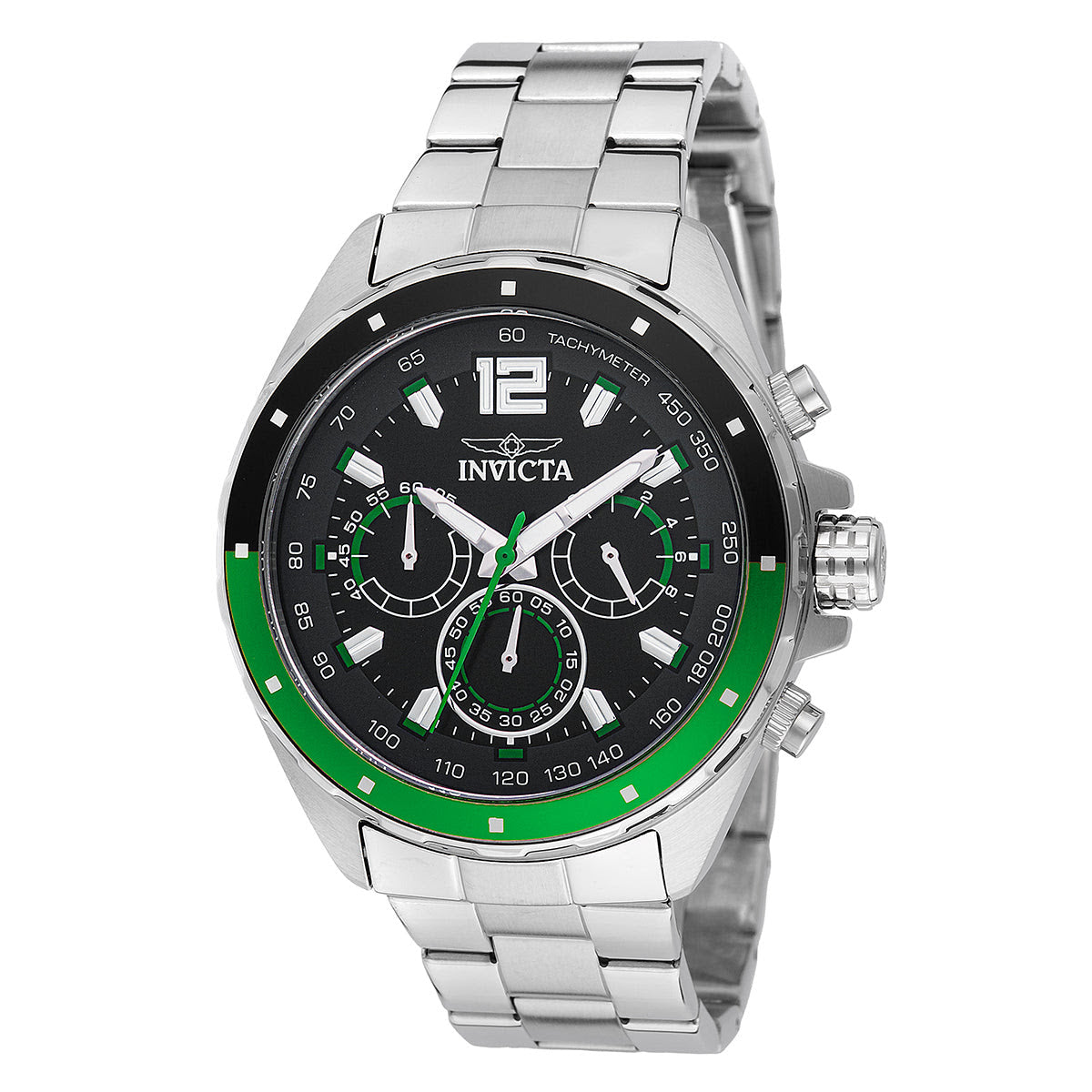Invicta Speedway GearShift para hombre - 44 mm, acero (49363)