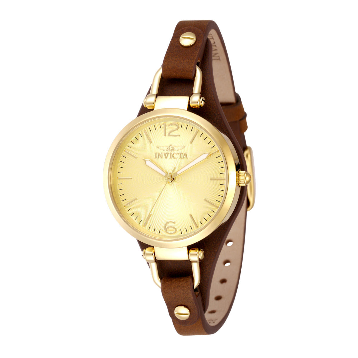 Invicta Wildflower para mujer - 32 mm, marrón (49589)