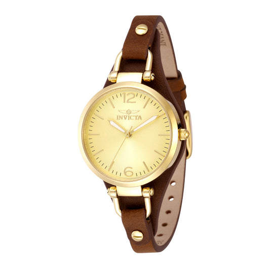 Invicta Wildflower para mujer - 32 mm, marrón (49589)